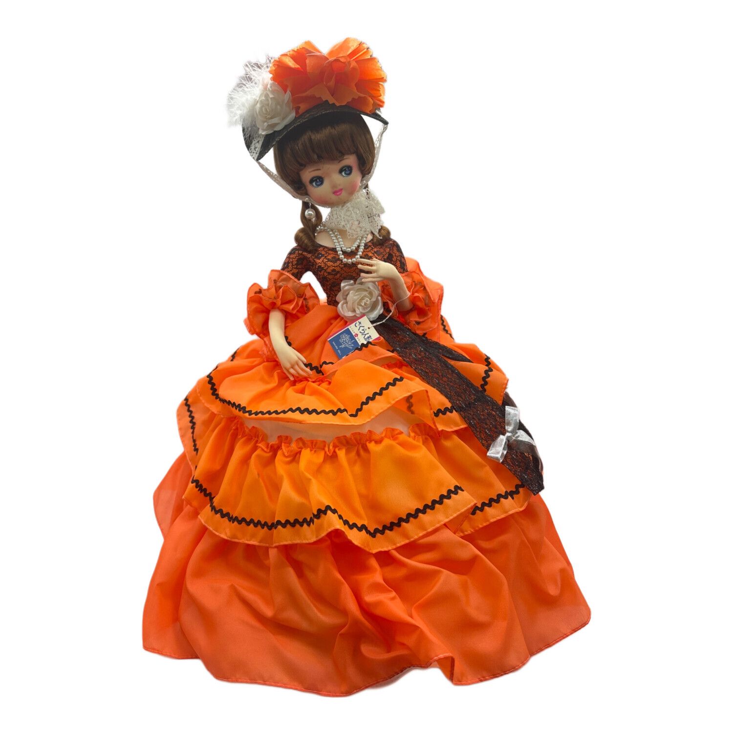 赤いドレス 赤いドレス SAKURA DOLL さくら人形 昭和レトロ ビンテージ