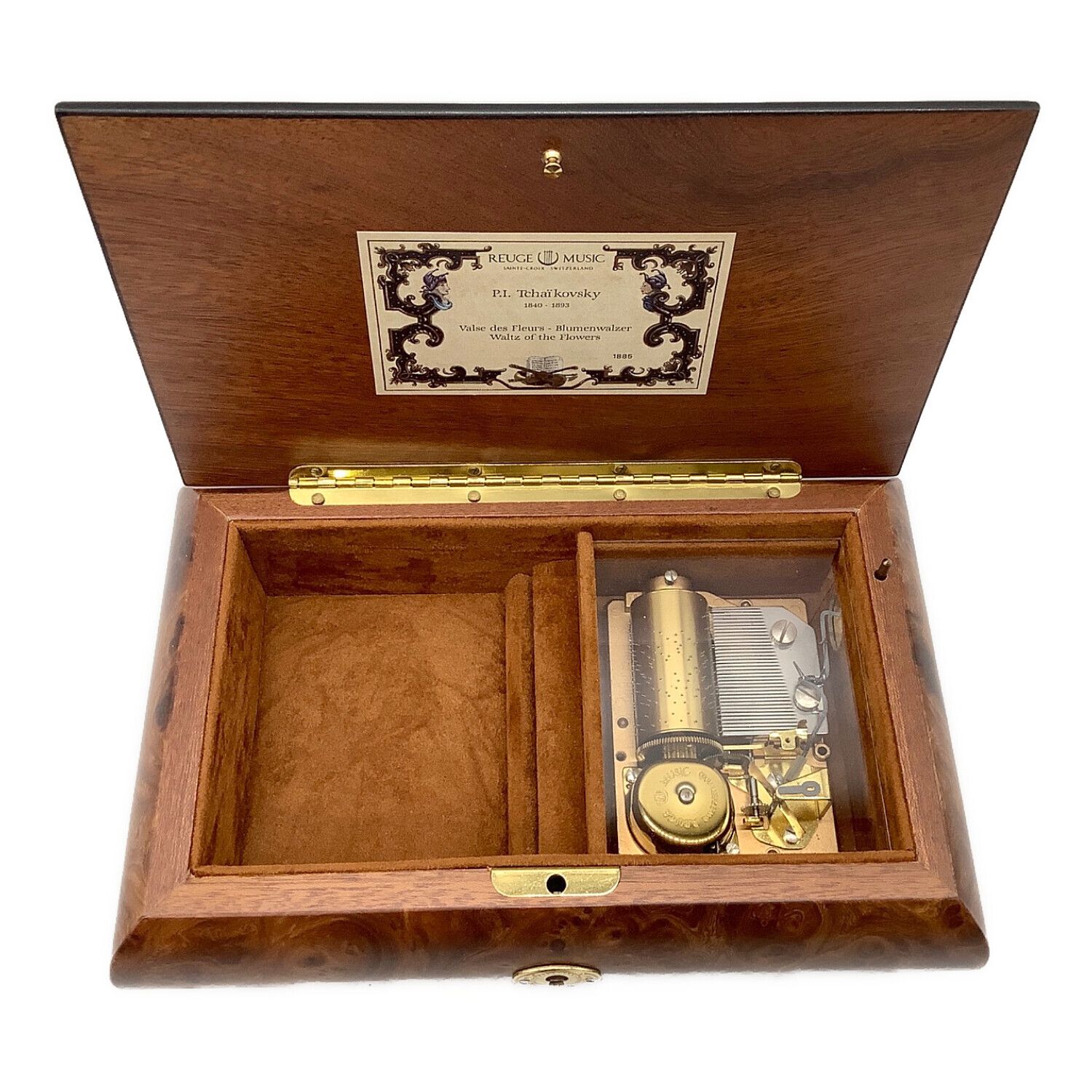 REUGE MUSIC (リュージュミュージック) 36弁オルゴール 象嵌細工