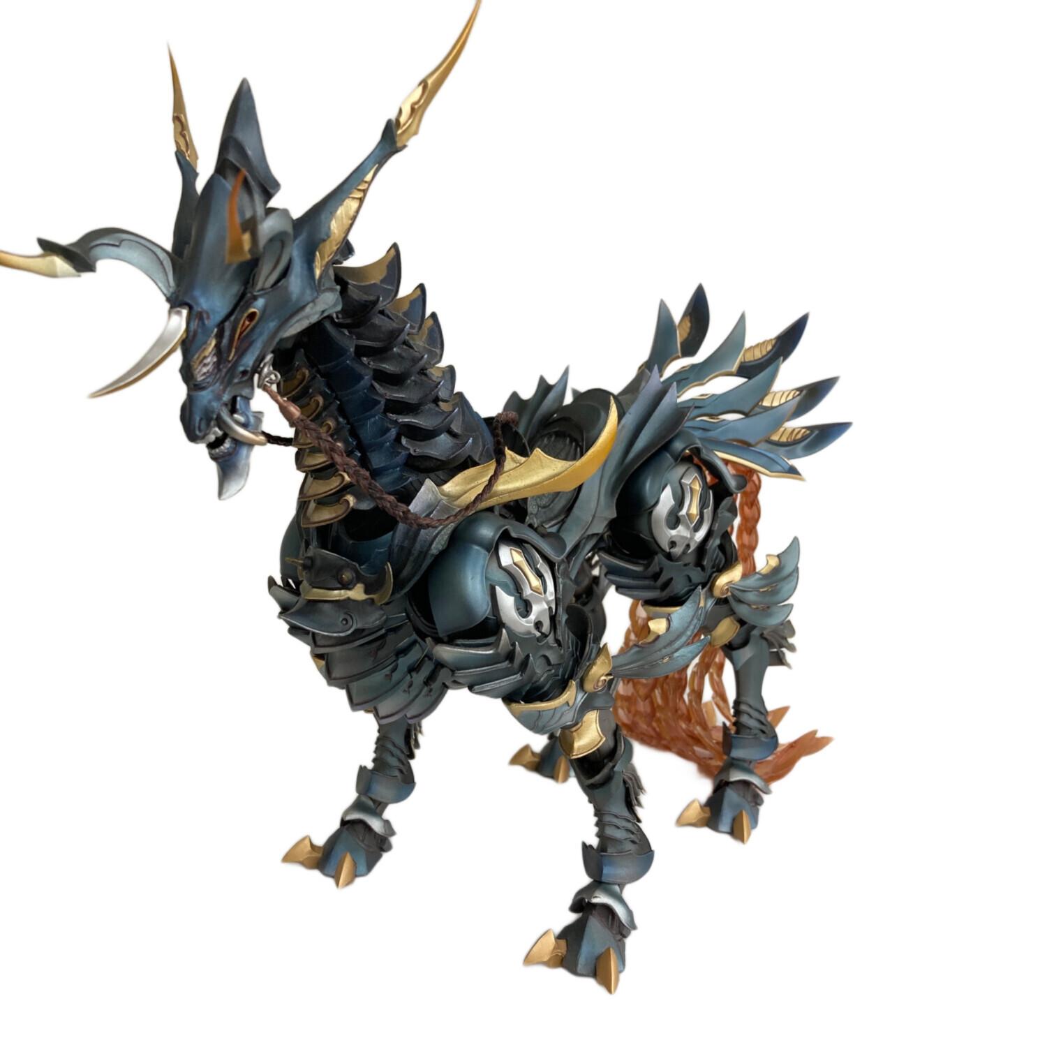 魂ネイション 魔戒可動 魔導馬 ライゴウ フィギュア 呀＜KIBA＞暗黒