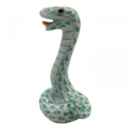 Herend (ヘレンド) ヘビ 2001 フィギュリン 干支置物 巳年 蛇