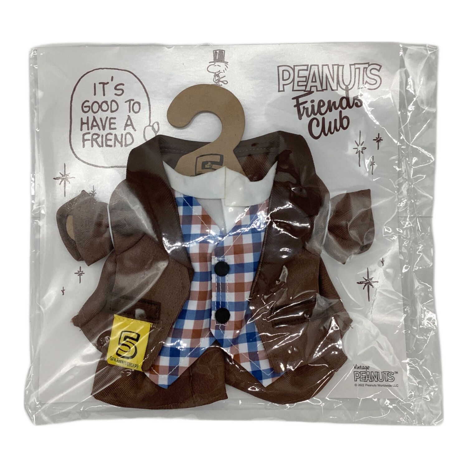 PEANUTS FRIENDS CLUB きせかえスヌーピー ぬいぐるみ+衣装セット 公式