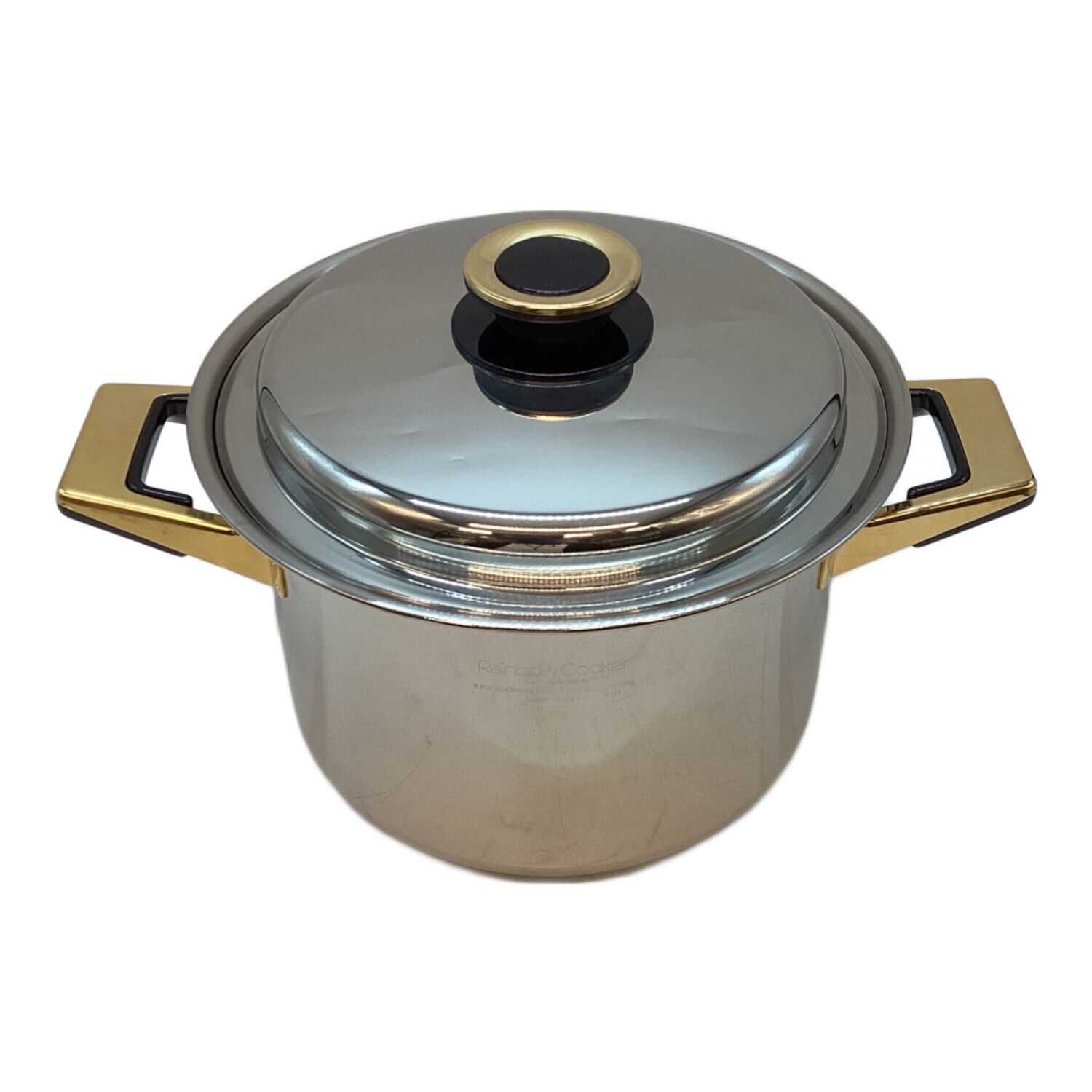 Tupperware (タッパーウェア) 胴鍋 シルバー×ゴールド｜トレファクONLINE