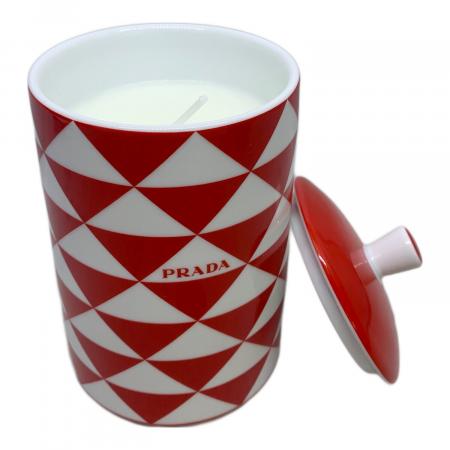 PRADA (プラダ) キャンドルホルダー レッド｜トレファクONLINE