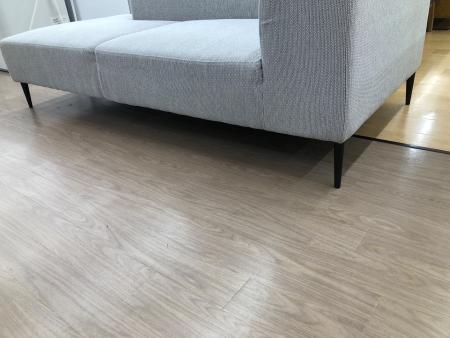 FUJIEI (藤栄) サイドソファ ライトグレー 3人掛け DANKE One ArmSofa