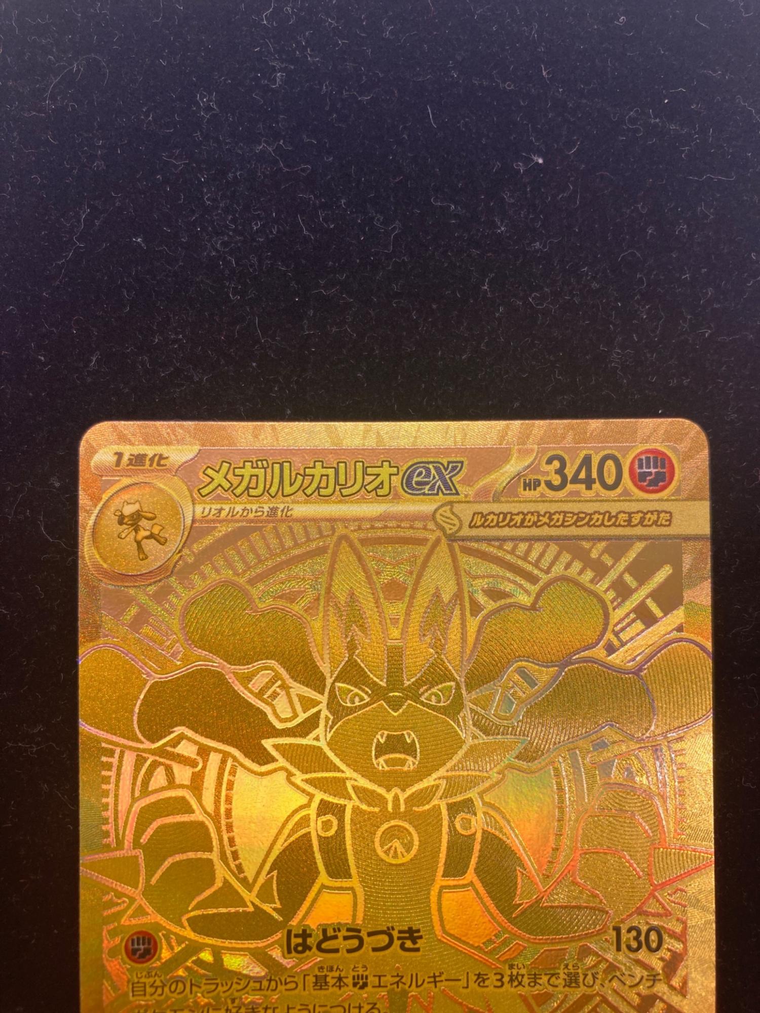 gemix10 black】メガルカリオex mur メガルカリオ ex mur メガルカリオ