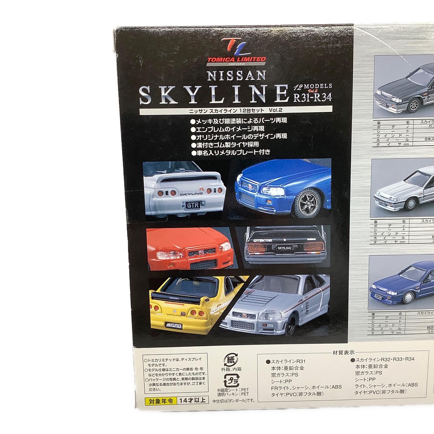 TOMY (トミー) トミカ NISSAN スカイライン 12MODELS Vol.2R31-R34