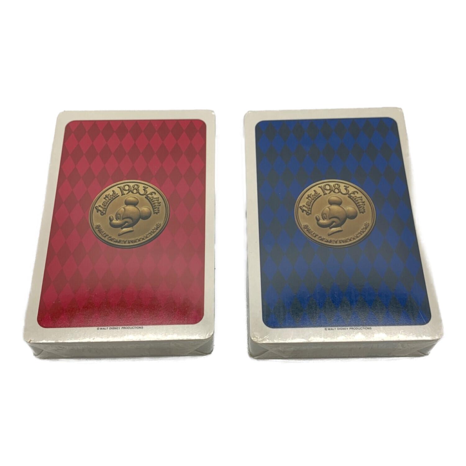 ミッキーマウスコレクション トランプ 1983年 TDL開業限定 東京