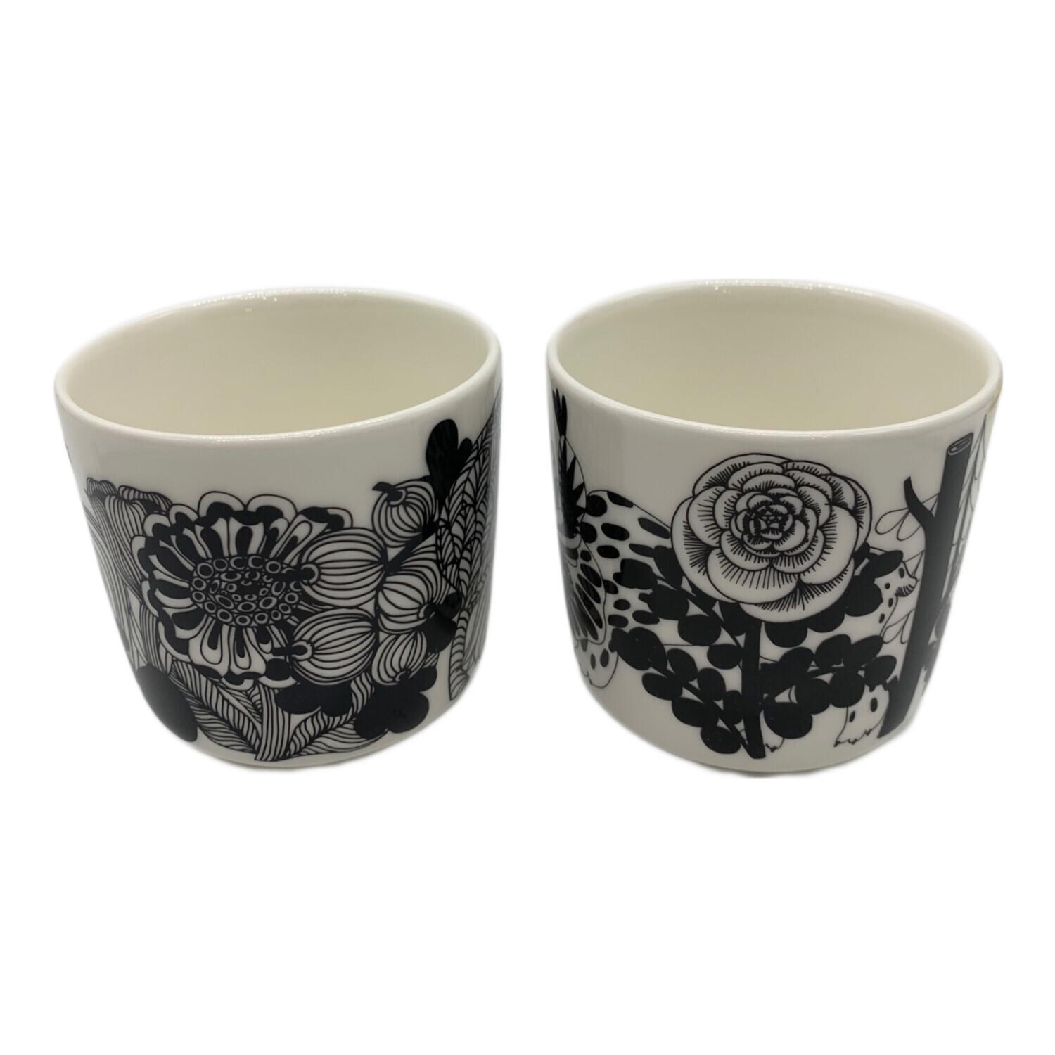 廃盤 マリメッコ oiva HETKIAMOMENTS ラテマグ モノクロ 廃盤