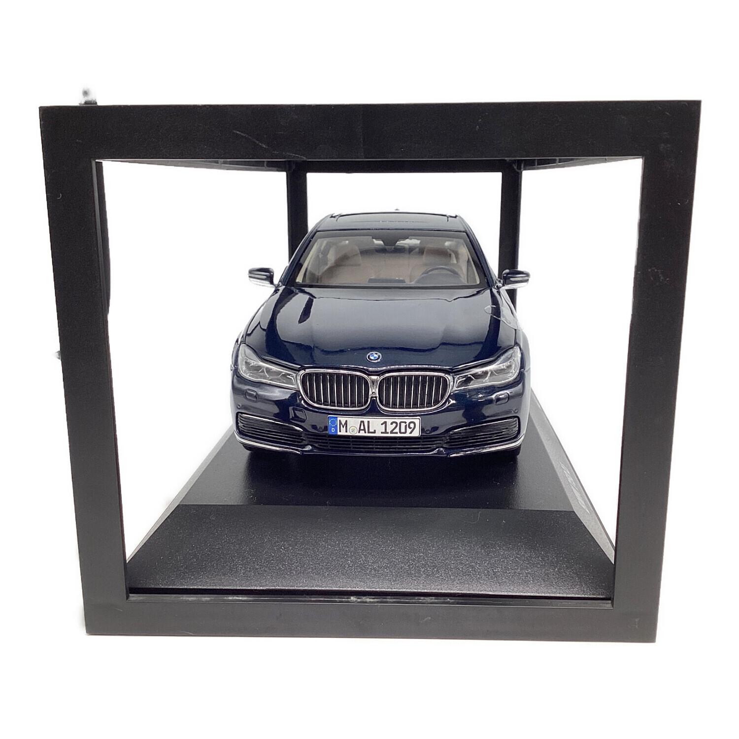 ミニカー I-Scale 1/18 BMW 750LI G12 2015 ダークブルー｜トレファク