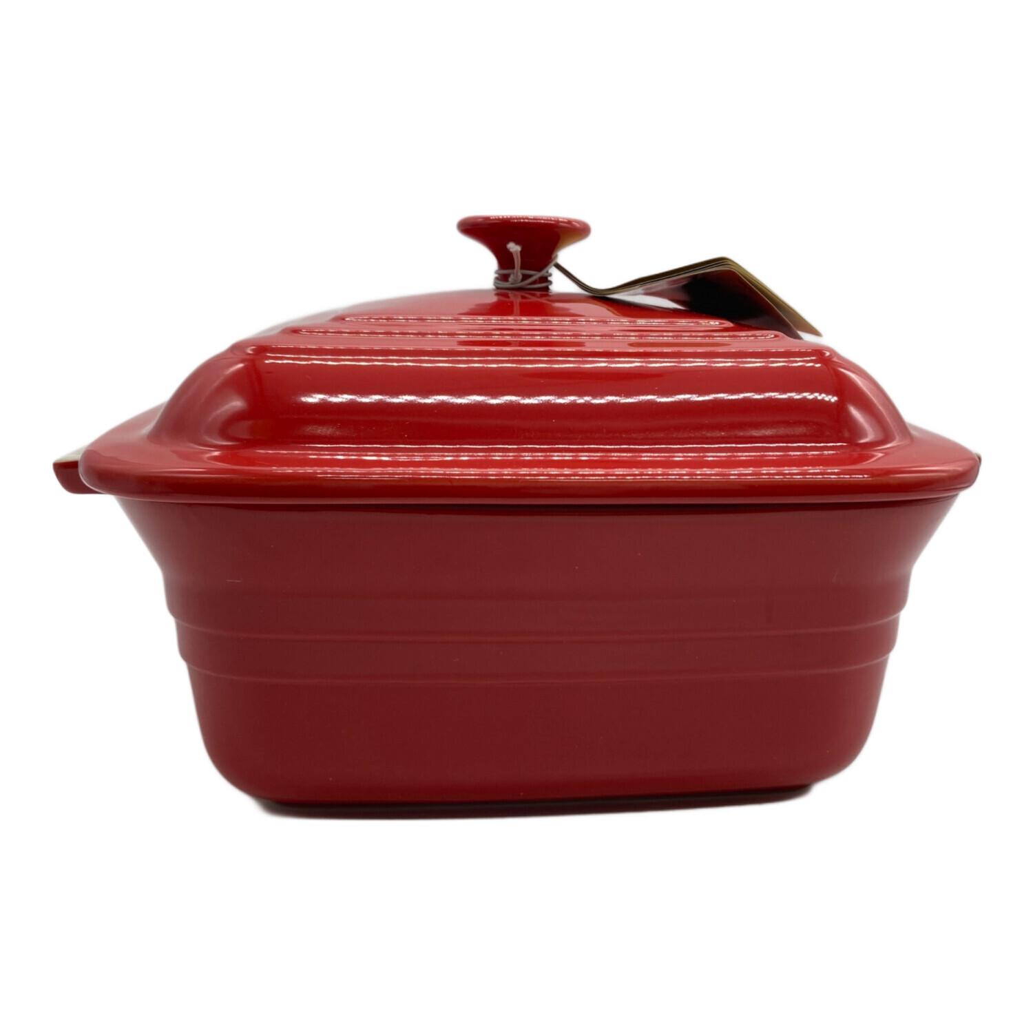 LE CREUSET (ルクルーゼ) 蓋付スクエア・キャセロール 約25