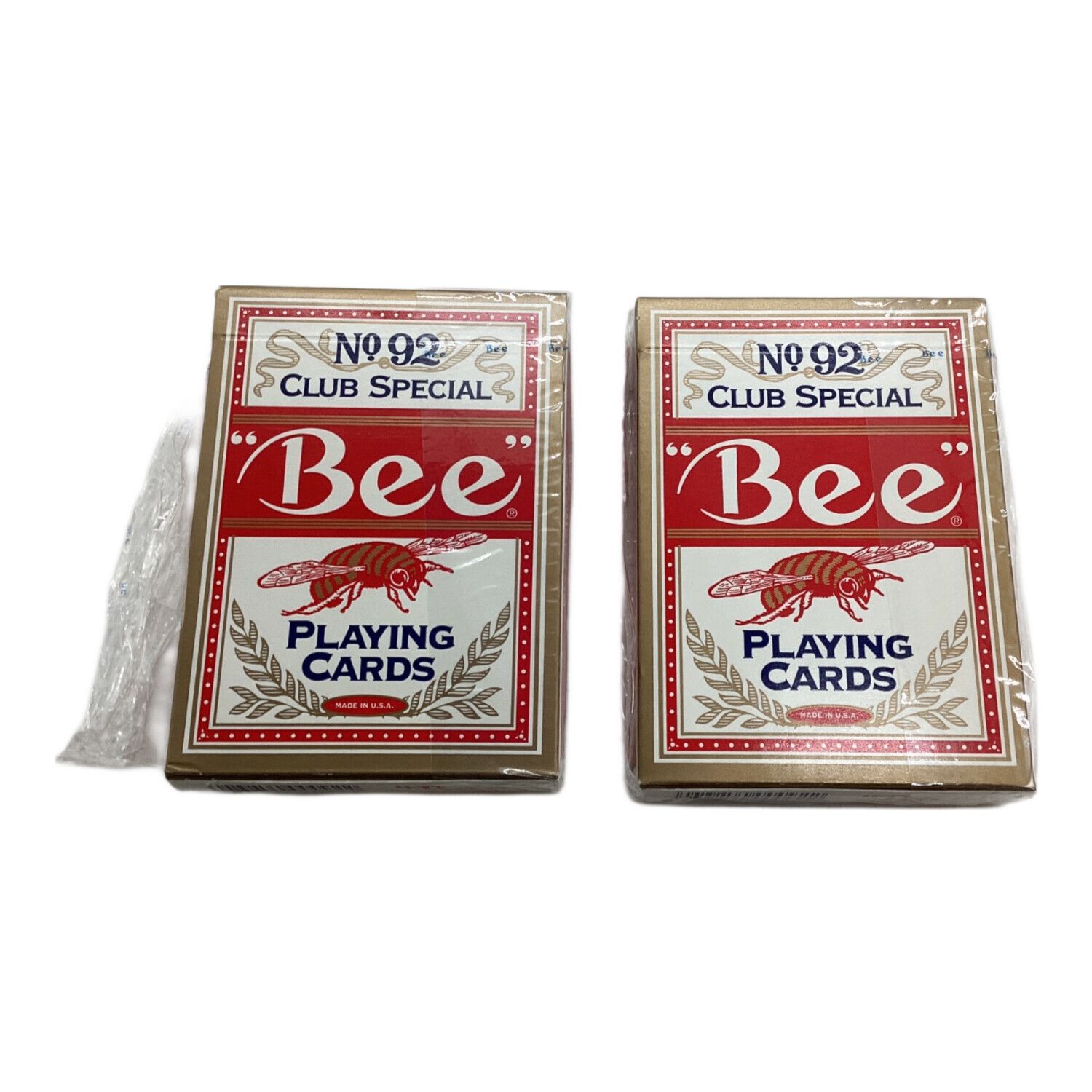 BEE (ビー) トランプ MATSUI GAMING トランプ赤1カートン・青1カートン