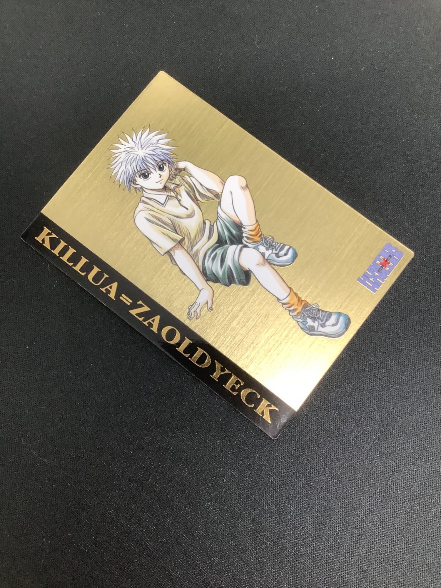 HUNTER×HUNTER (ハンター×ハンター) キルア カード ゴールド