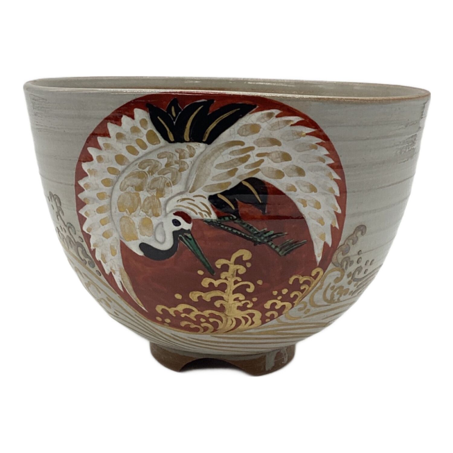 妙見窯 茶碗 日の出鶴｜トレファクONLINE