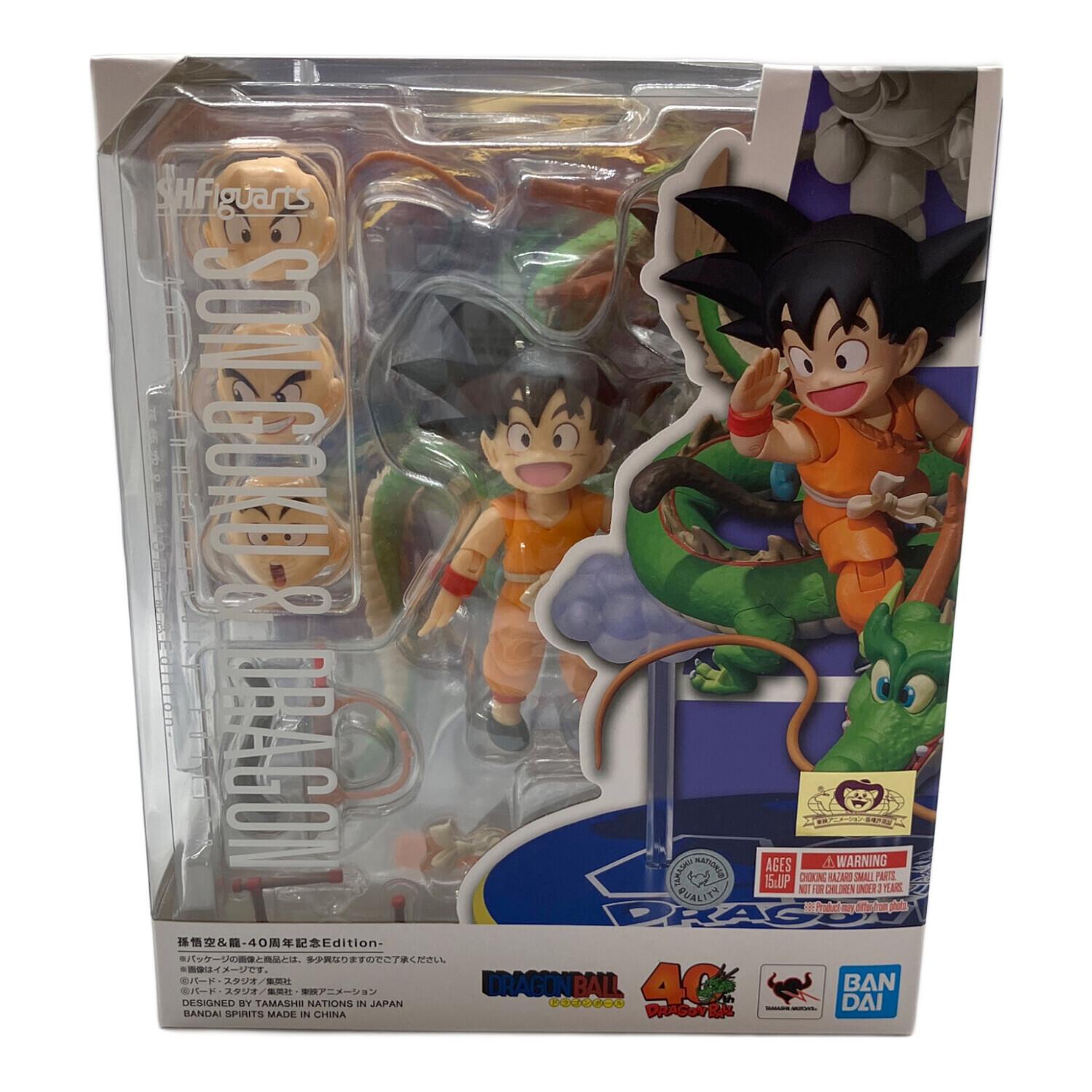 ドラゴンボール フィギュア S.H.Figuarts 孫悟空＆龍 -40周年記念