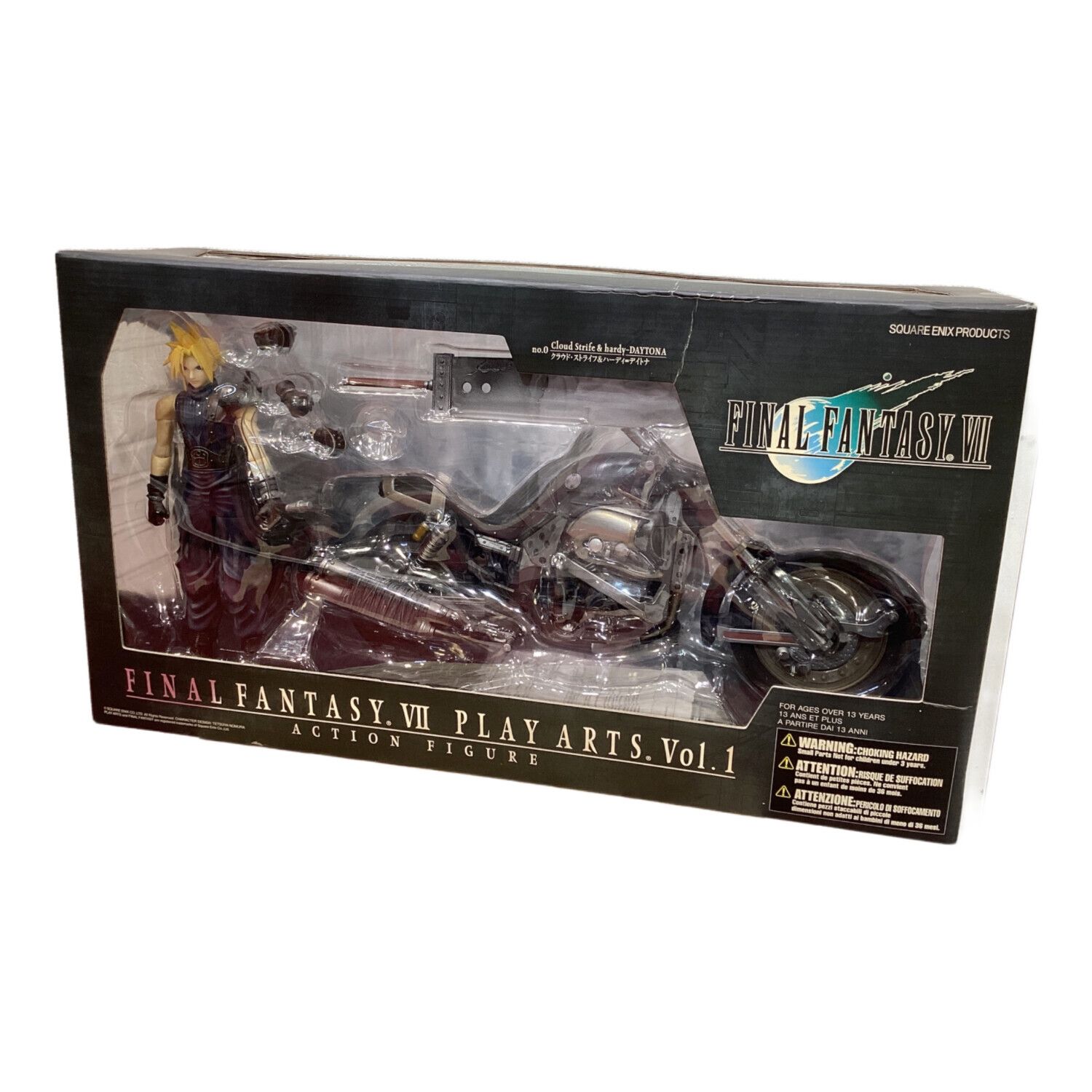 PLAY ARTS Vol.1 no.0クラウド・ストライフ＆ハーディ=デイトナ