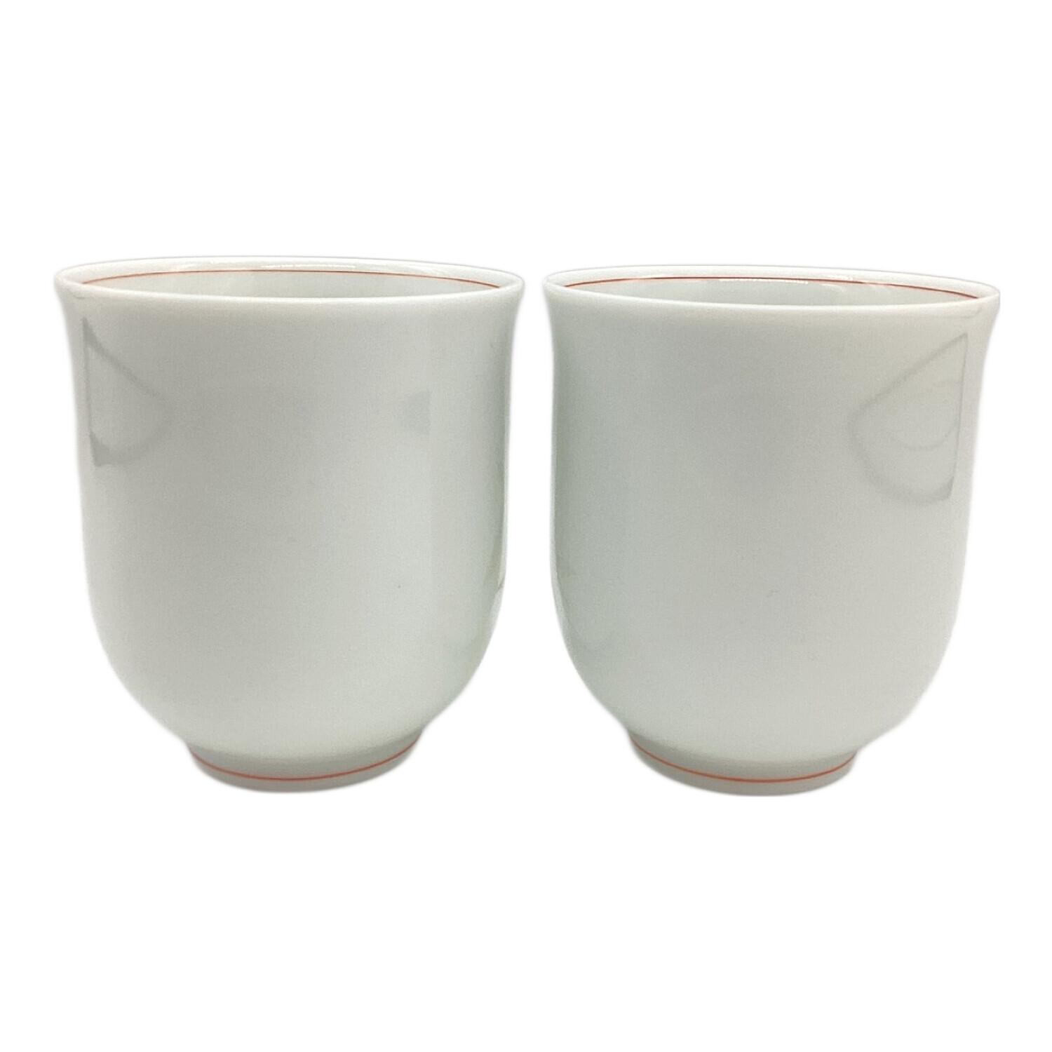 香蘭社 (コウランシャ) ペア湯呑み 色絵南天 2Pセット｜トレファクONLINE