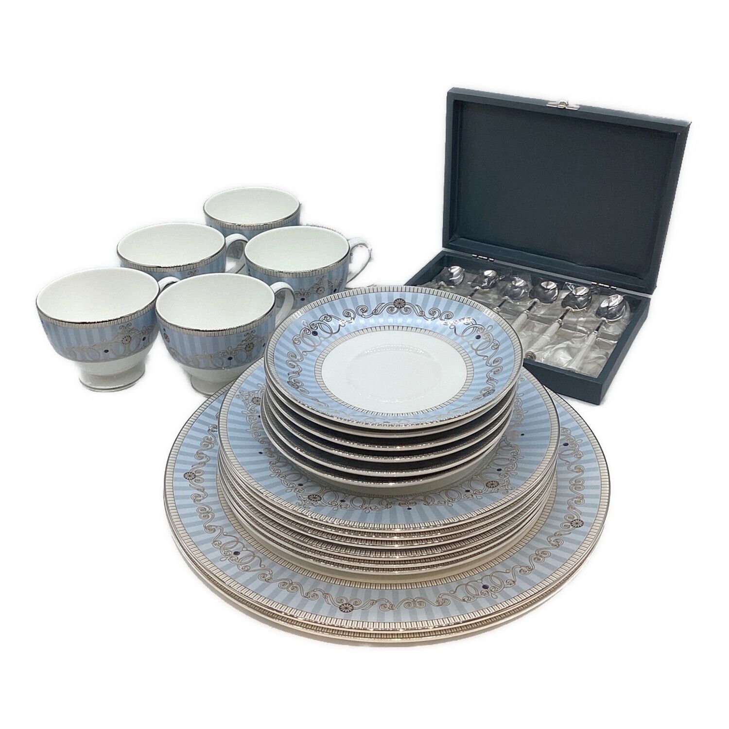 Wedgwood (ウェッジウッド) カップ&ソーサーセット アレクサンドラ 6P