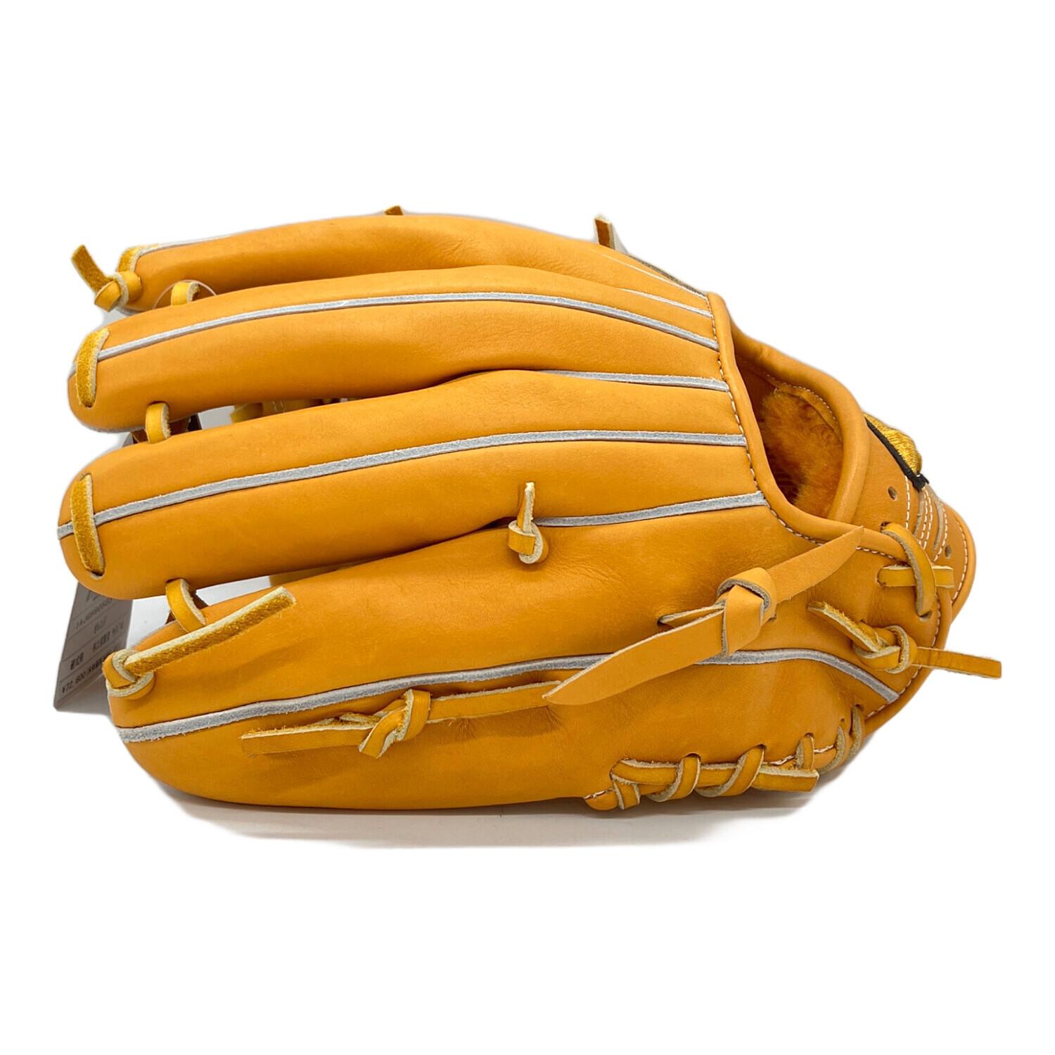 MIZUNO PRO (ミズノ プロ) 硬式グローブ SIZE 10 オレンジ 保存袋付き