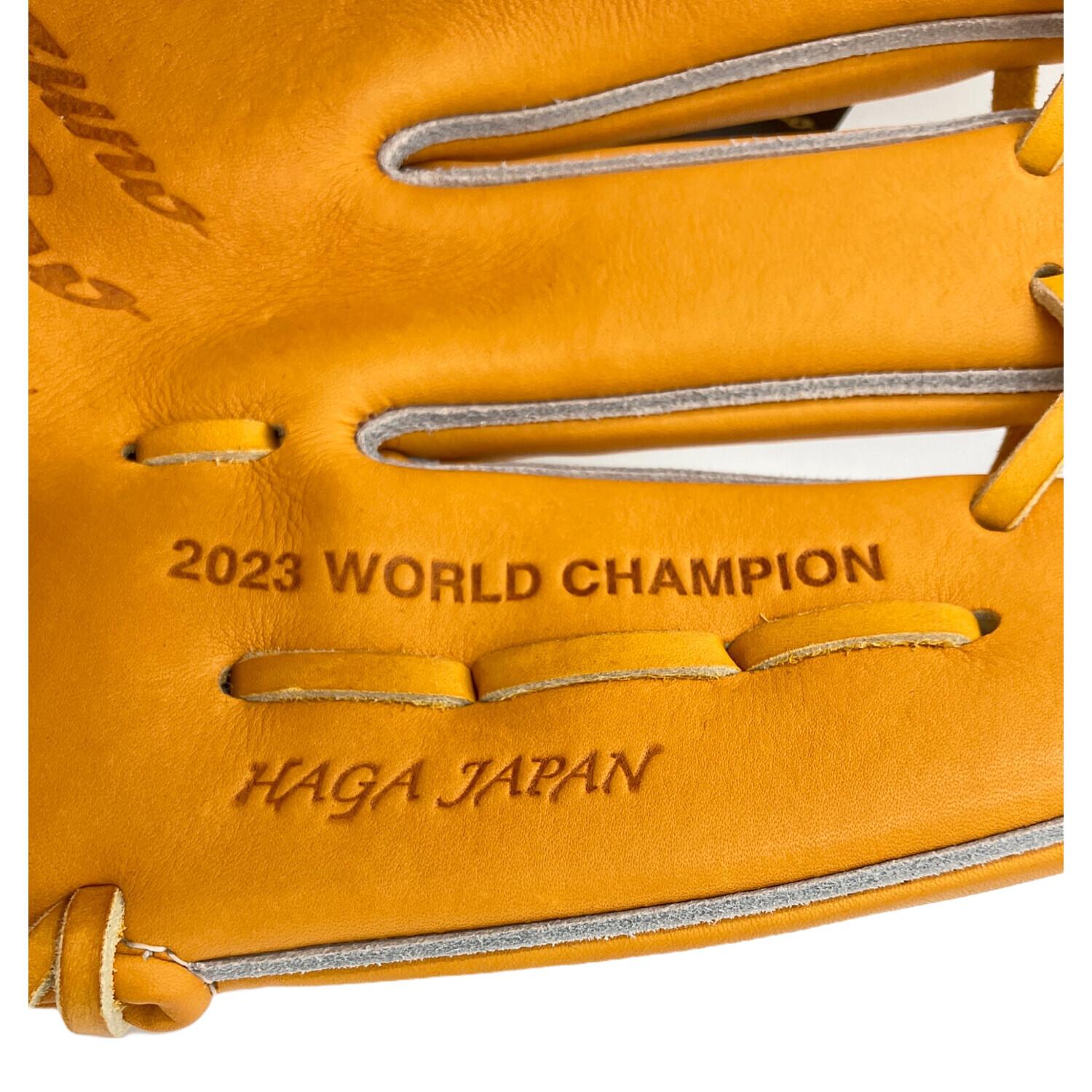 MIZUNO PRO (ミズノ プロ) 硬式グローブ SIZE 10 オレンジ 保存袋付き