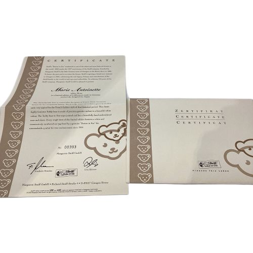 Steiff (シュタイフ) テディベア @ マリーアントワネットベア LAURA