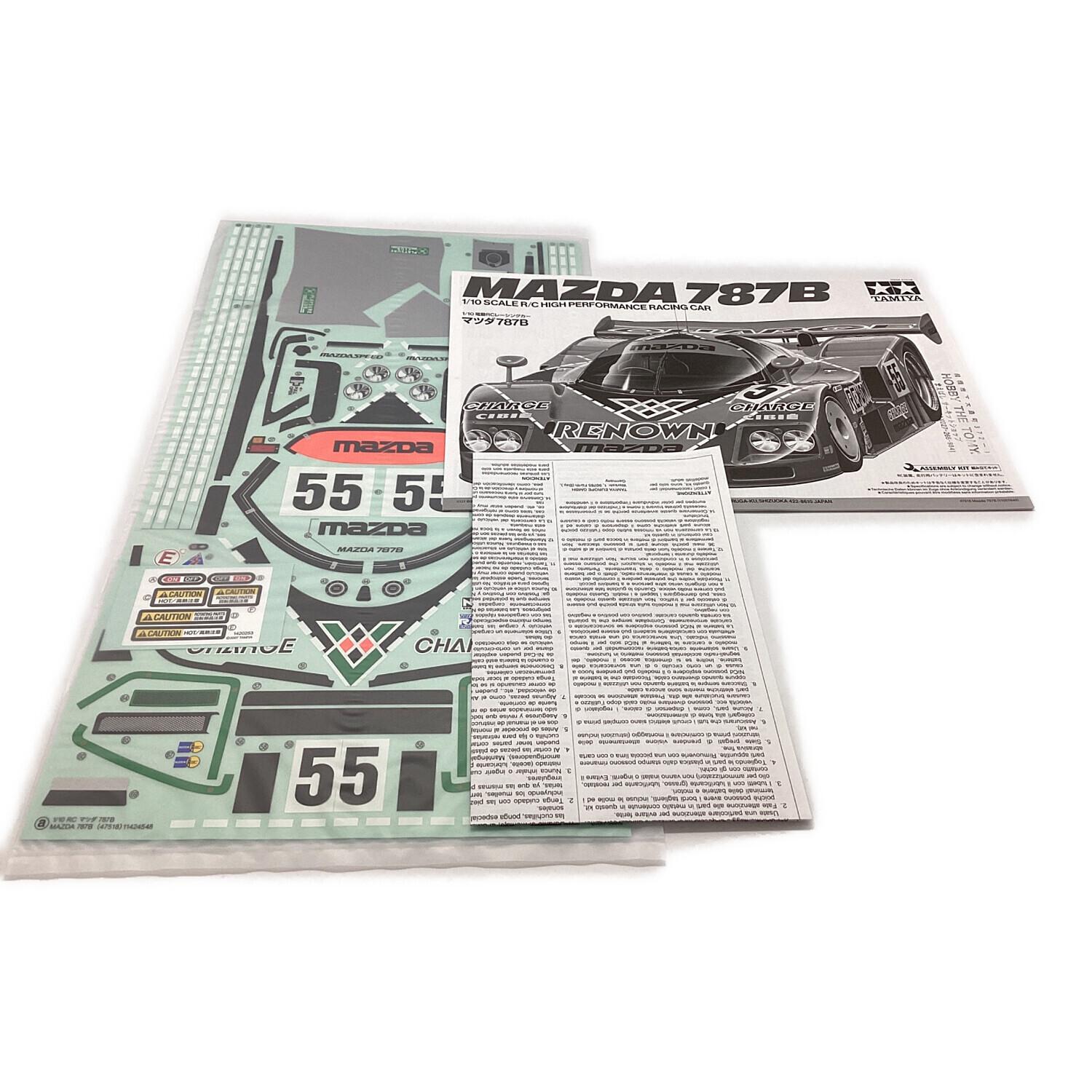 TAMIYA (タミヤ) ラジコン 1/10電動RCレーシングカー マツダ787B