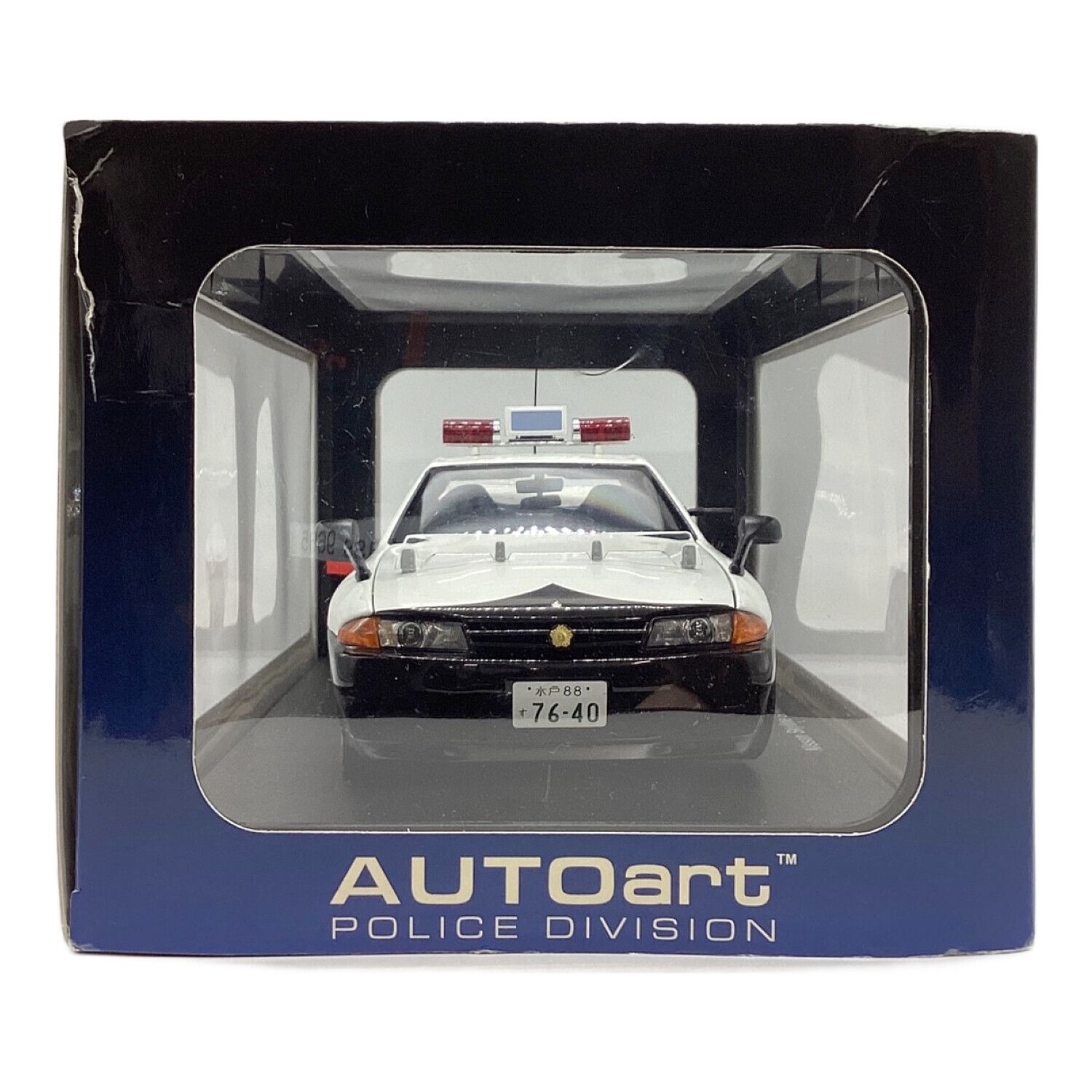 AUTOart (オートアート) ミニカー 1/43 GT-R R32 茨城県警察