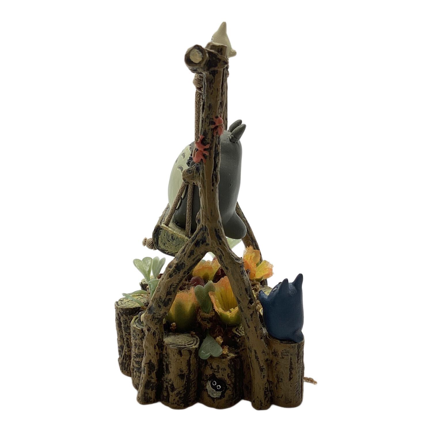 ジブリ となりのトトロ 雑木林の遊園地 トトロ丸太のぶらんこ