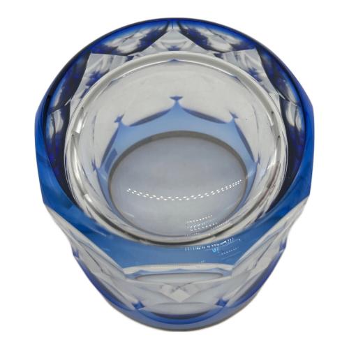 HOYA CRYSTAL (ホーヤクリスタル) 切子グラスセット 色被せクリスタル