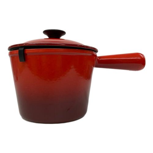 LE CREUSET (ルクルーゼ) 片手鍋 チェリーレッド ウィンザーポット