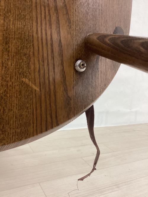 ercol (アーコール) ロッキングチェアー ブラウン×ベージュ/花柄