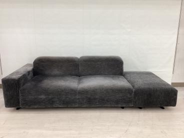 Franc franc (フランフラン) カウチソファー グレー 布 メーネ