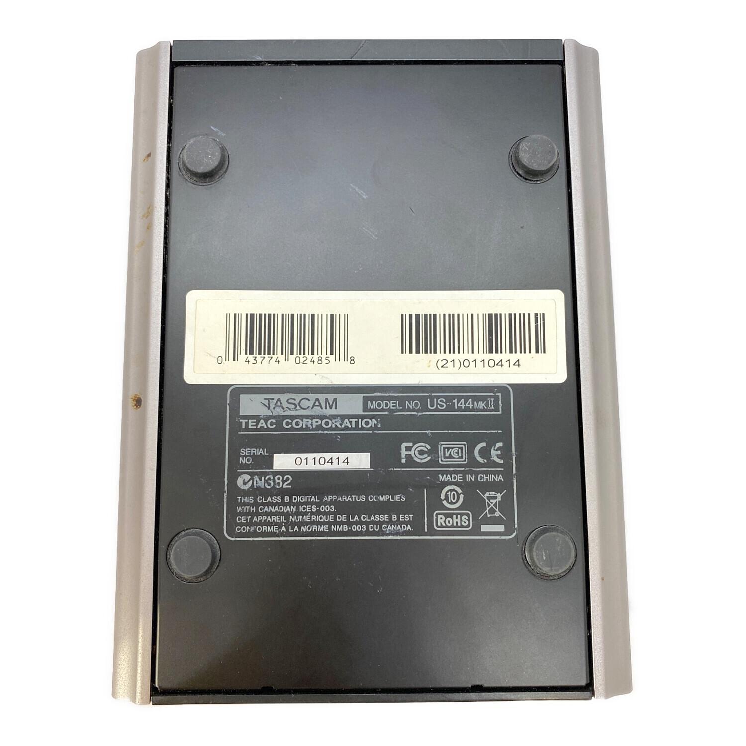 TASCAM (タスカム) オーディオインターフェイス US-144MKⅡ 通電確認