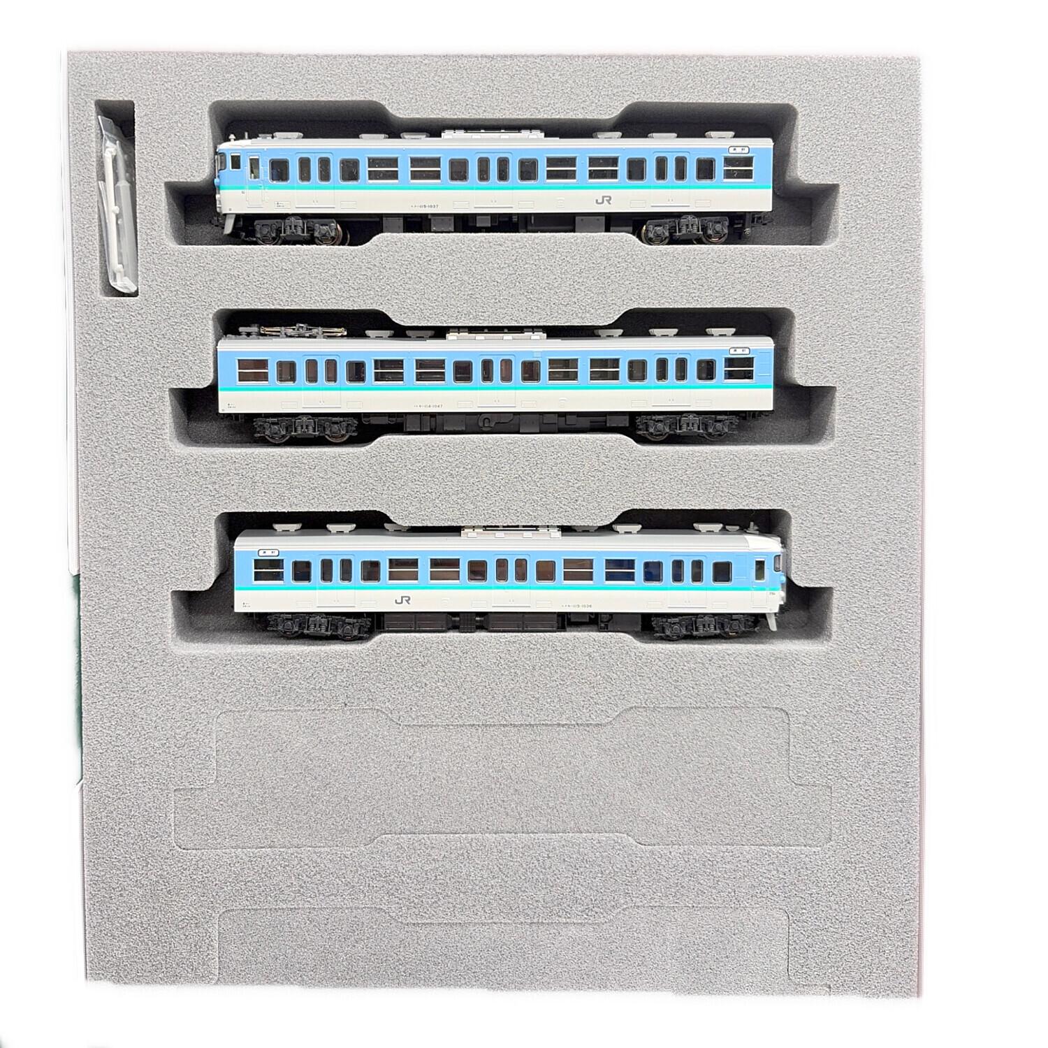 KATO (カトー) 115系1000番台 長野色 3両基本セット Nゲージ