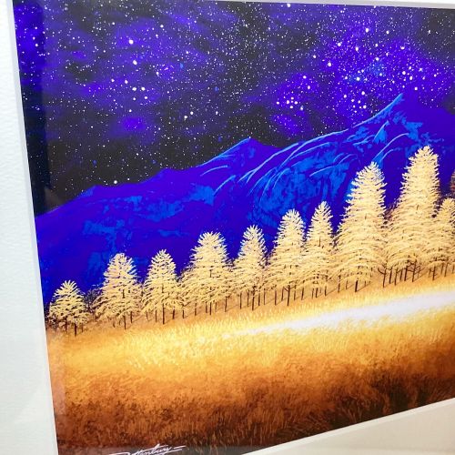 デジタルアート 額装 ジョン・ラッテンベリー 「星降る夜に
