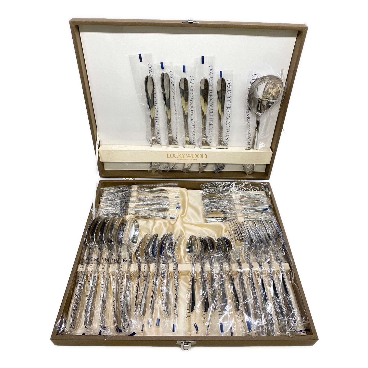 LUCKYWOOD (ラッキーウッド) カトラリーセット 36P｜トレファクONLINE