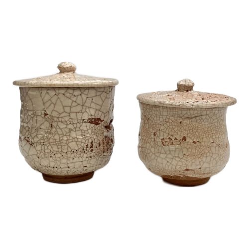 楽山焼 夫婦湯呑 天神蟹 玉井楽山｜トレファクONLINE