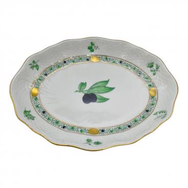 Herend (ヘレンド) パーティートレイ アポニーグリーン｜トレファクONLINE