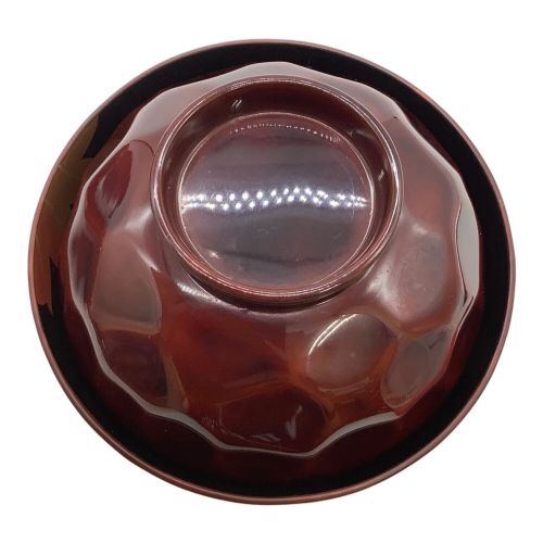 輪島塗 (ワジマヌリ) 亀甲型春秋蒔絵模様吸物椀 輪洲造｜トレファクONLINE