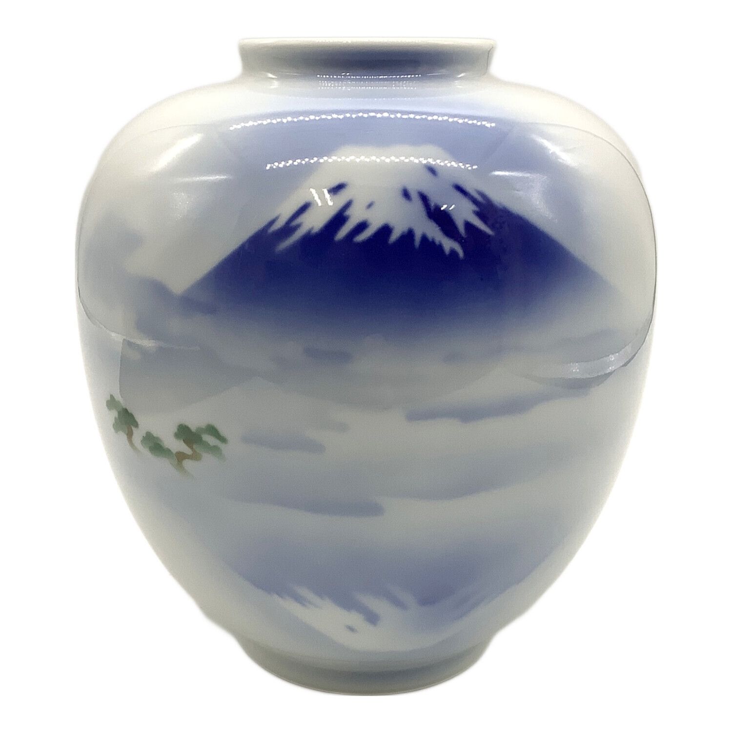 深川製磁 (フカガワセイジ) 花瓶 逆さ富士｜トレファクONLINE