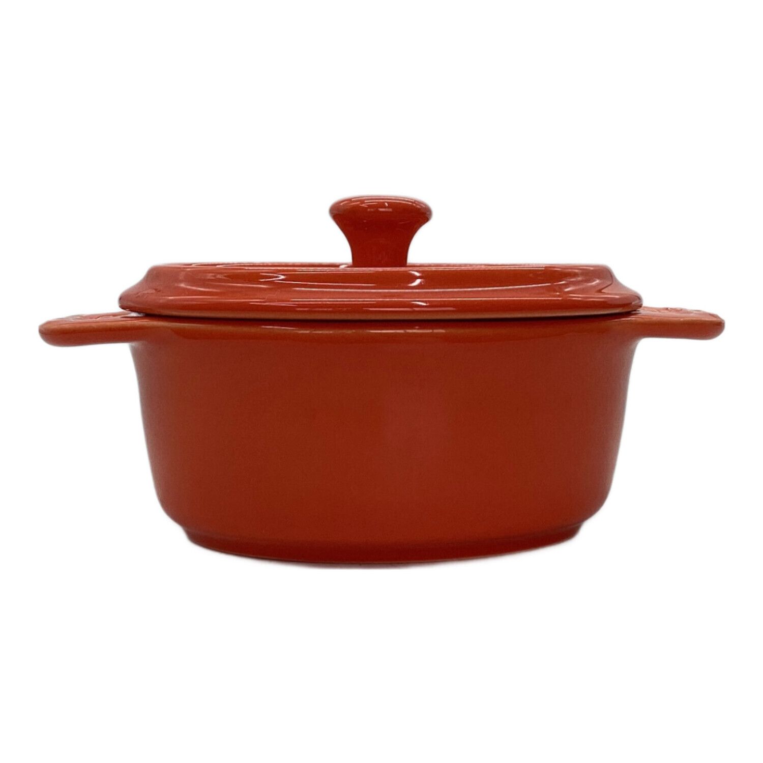 Staub (ストウブ) ミニココット オレンジ 10cm｜トレファクONLINE