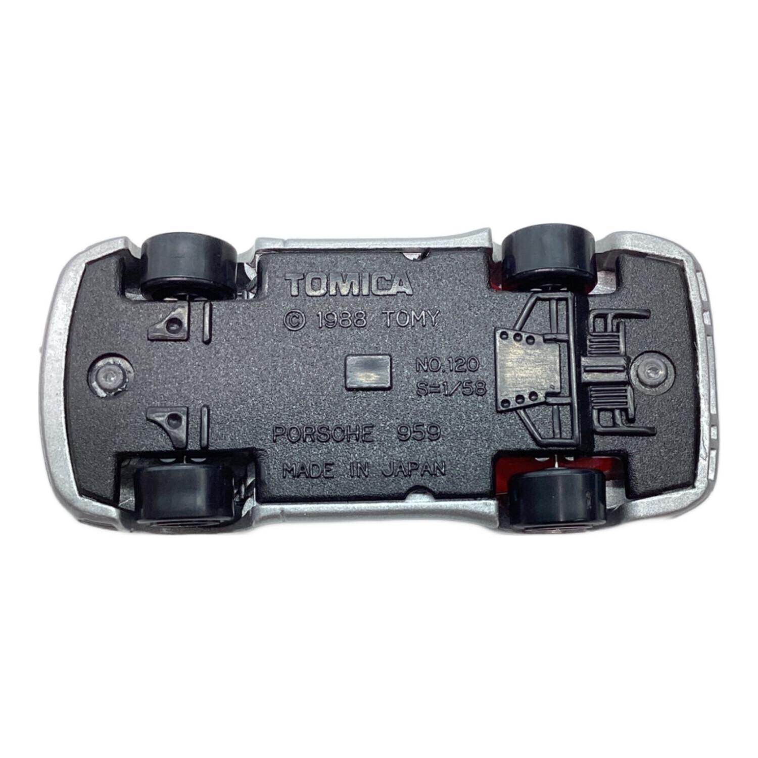 TOMY (トミー) トミカ ポルシェ 959 シルバー/赤箱 No.120｜トレファク