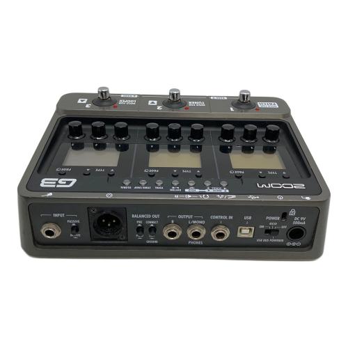 ZOOM (ズーム) マルチエフェクター G3｜トレファクONLINE