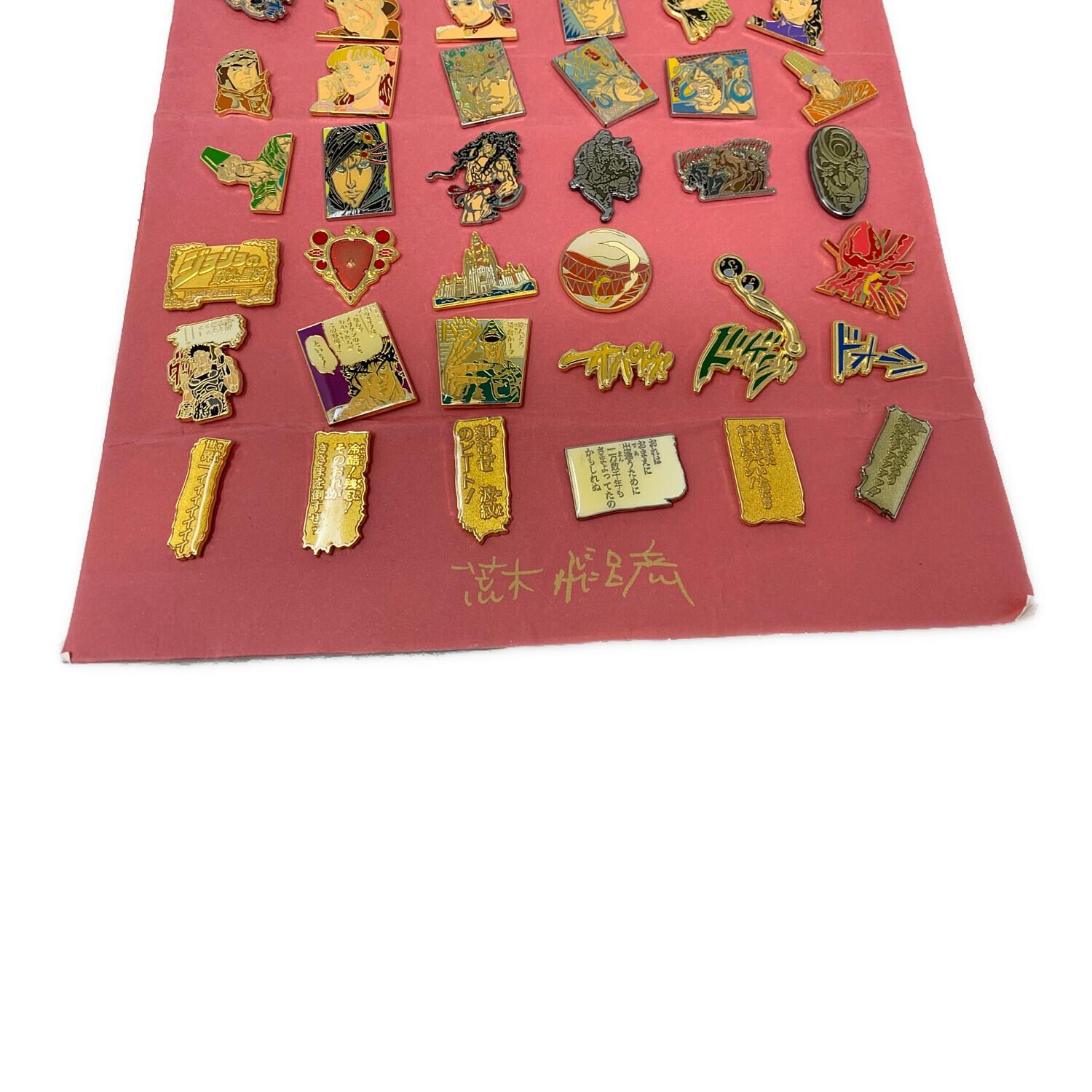 ジョジョの奇妙な冒険 キャラクターピンズセット 48種類｜トレファクONLINE