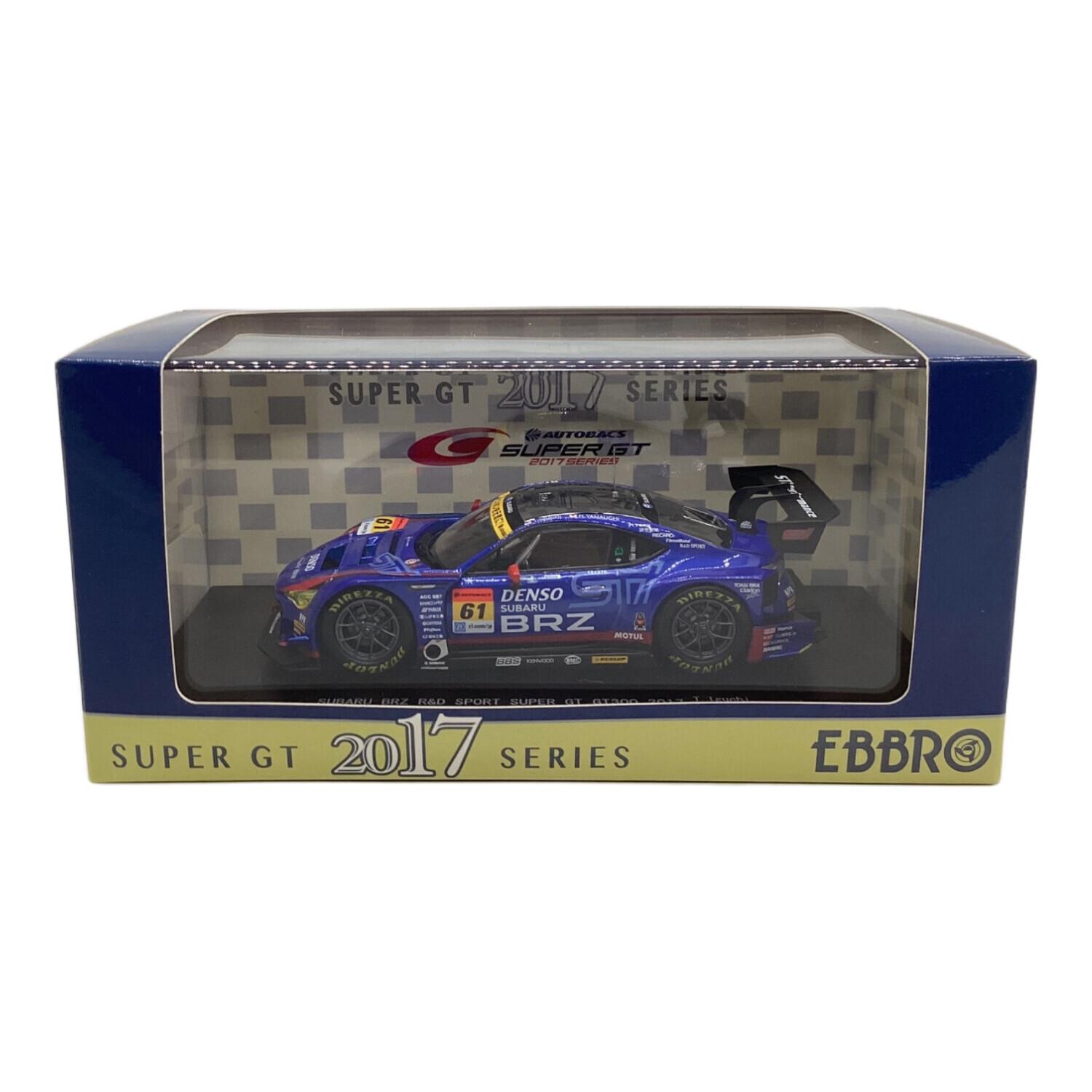 EBBRO (エブロ) ミニカー 1/43 SUPER GT GT300 2017 スバル BRZ R＆D