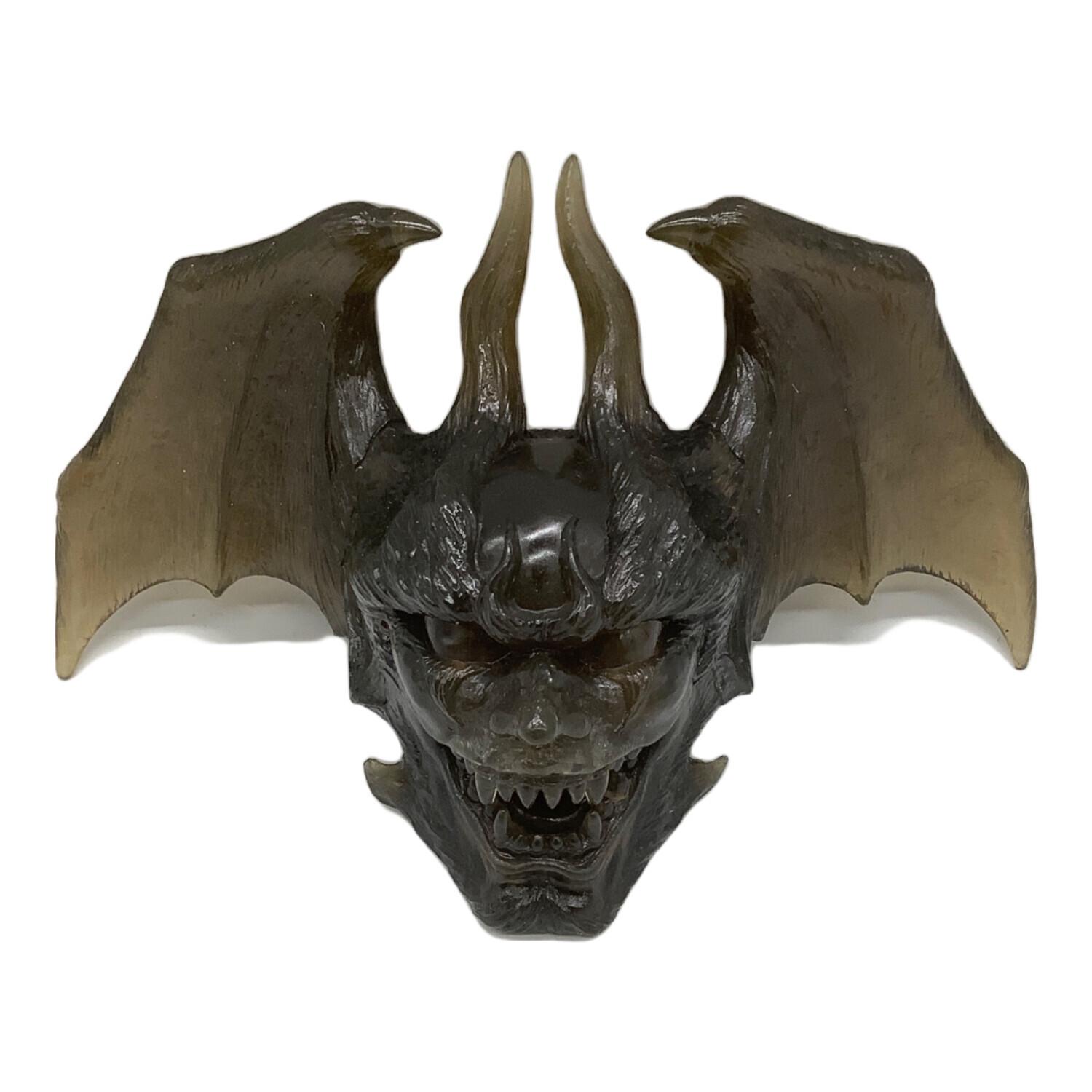 プレミアム倶楽部 デビルマンヘッドフィギュア カラー＆クリアVer 2P