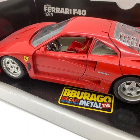 Bburago (ブラーゴ) FERRARI F40(1987) 1/18｜トレファクONLINE