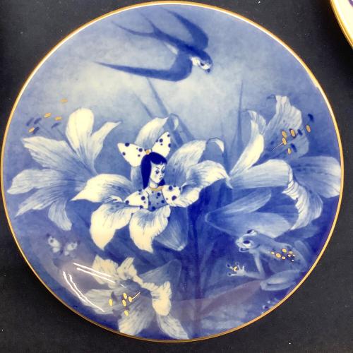 Meissen (マイセン) グリム童話 ミニプレート 額装 6Pセット