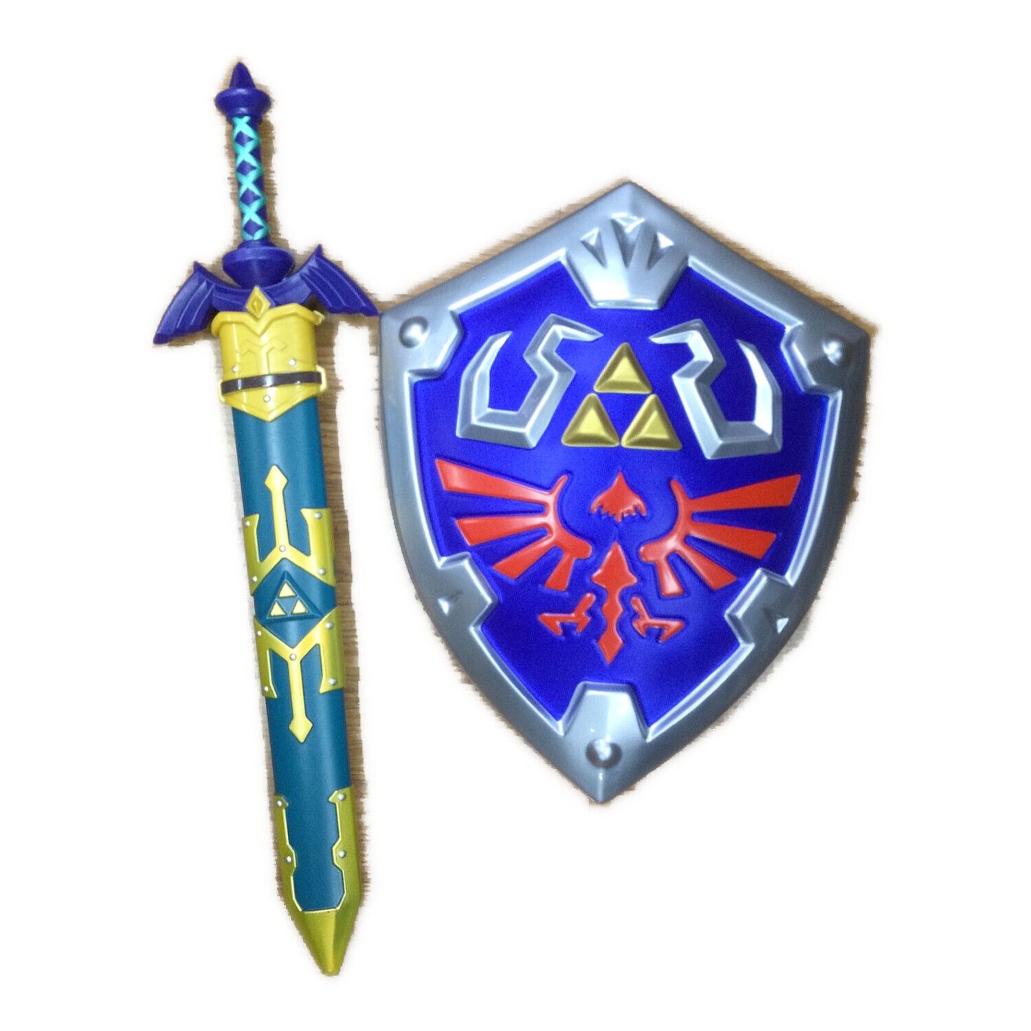 ゼルダの伝説 マスターソード ハイリアの盾 鞘割れ・キズ有 柄ダメージ