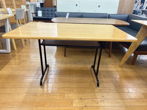 UNICO (ウニコ) ダイニングテーブル ライトブラウン×ブラック FUNEAT