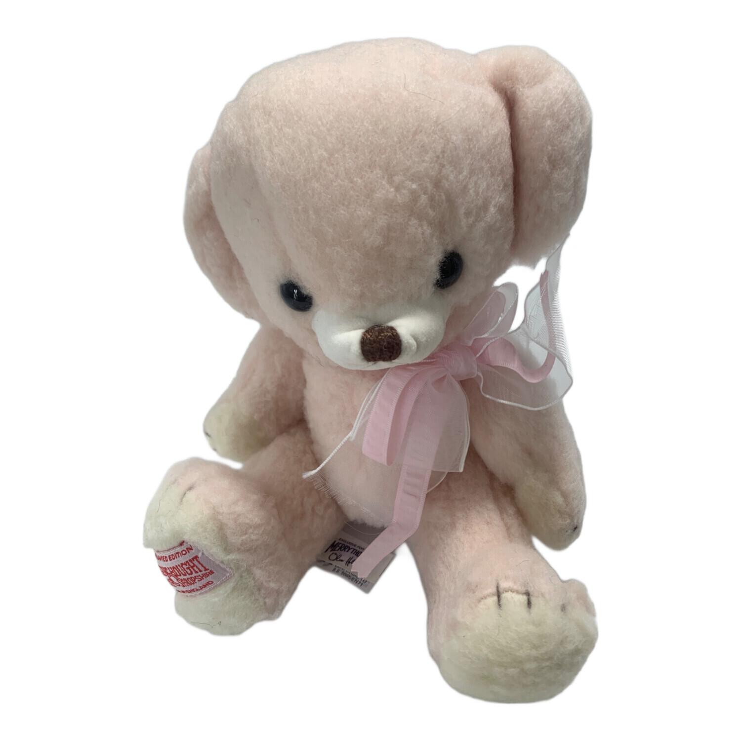 merrythought (メリーソート) チーキー テディベア ピンク｜トレファク